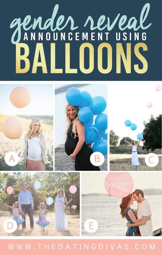 9 Gender Reveal Ideas Using Balloons