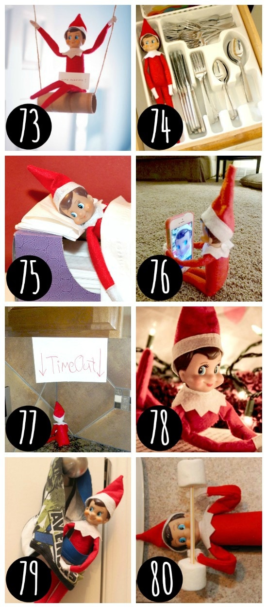 Elf on the Shelf Ideas - Creative and Funny Ideas from The Dating Divas