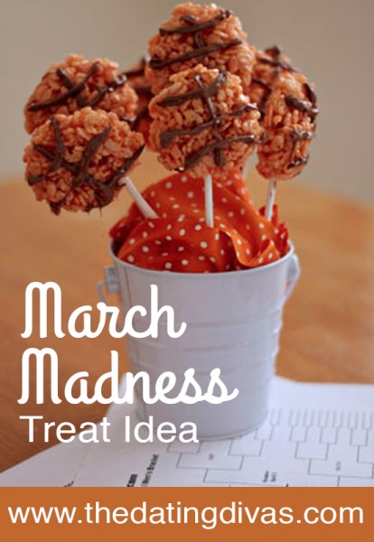 Basketball Treats - March Madness party ideas recommended by HowToHomeschoolMyChild.com
