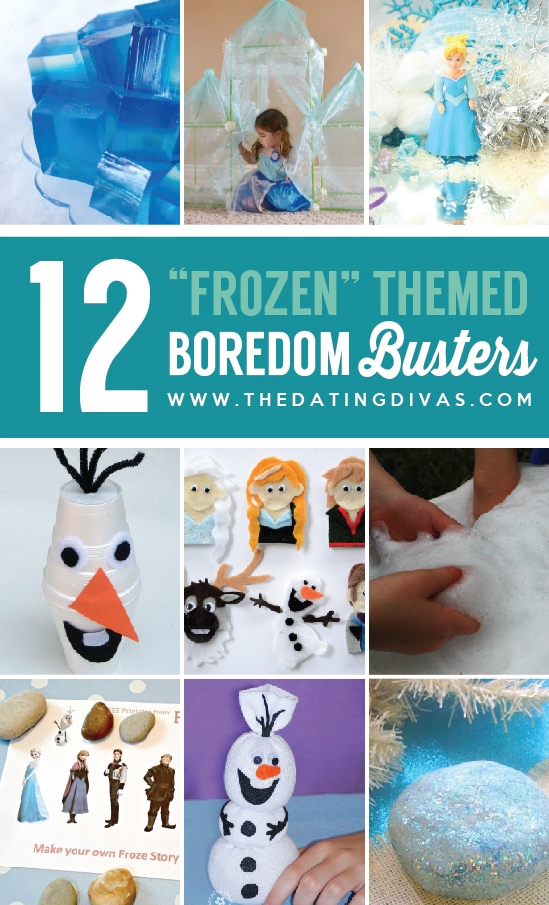 12 Frozen Inspired Winter Boredom Busters