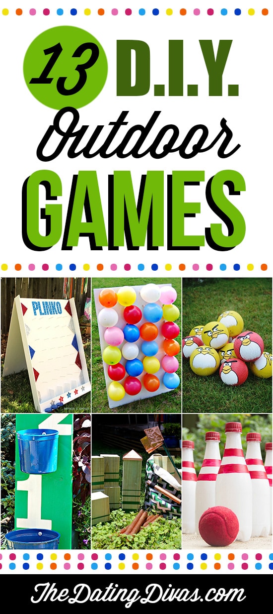 DIY outdoor games that are easy to make | The Dating Divas