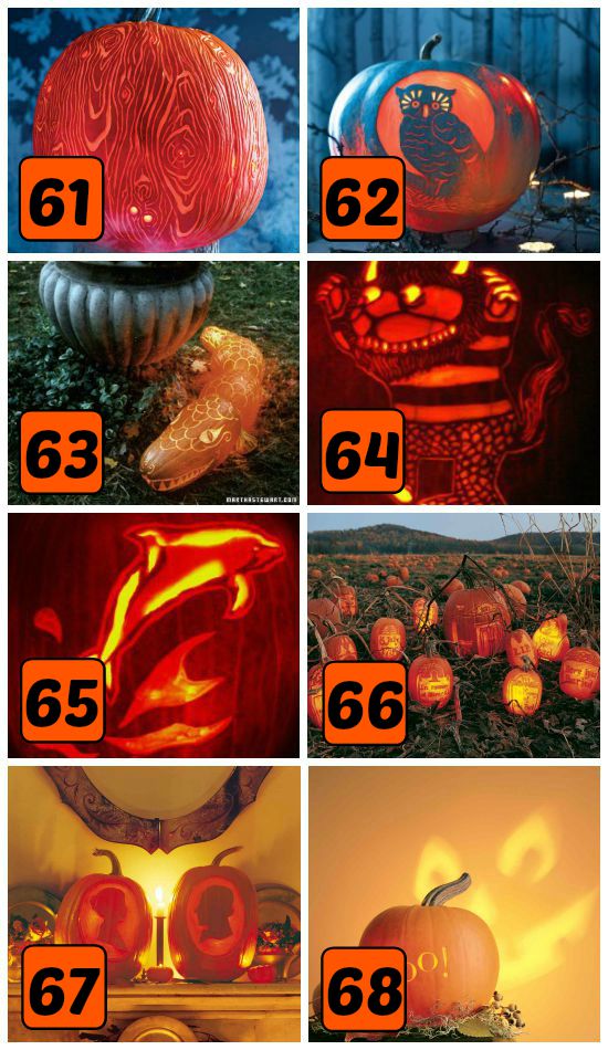 15 Super Creative Pumpkin Carving Patterns
