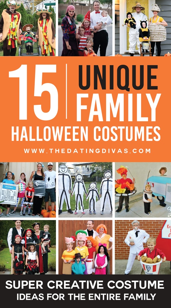 101 Awesome Family Halloween Costume Ideas - The Dating Divas