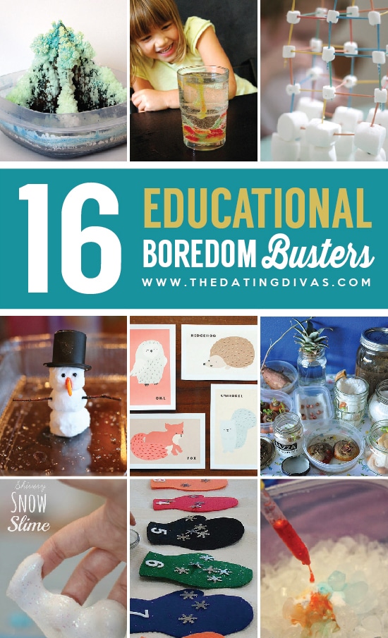 16 Educational Winter Boredom Busters