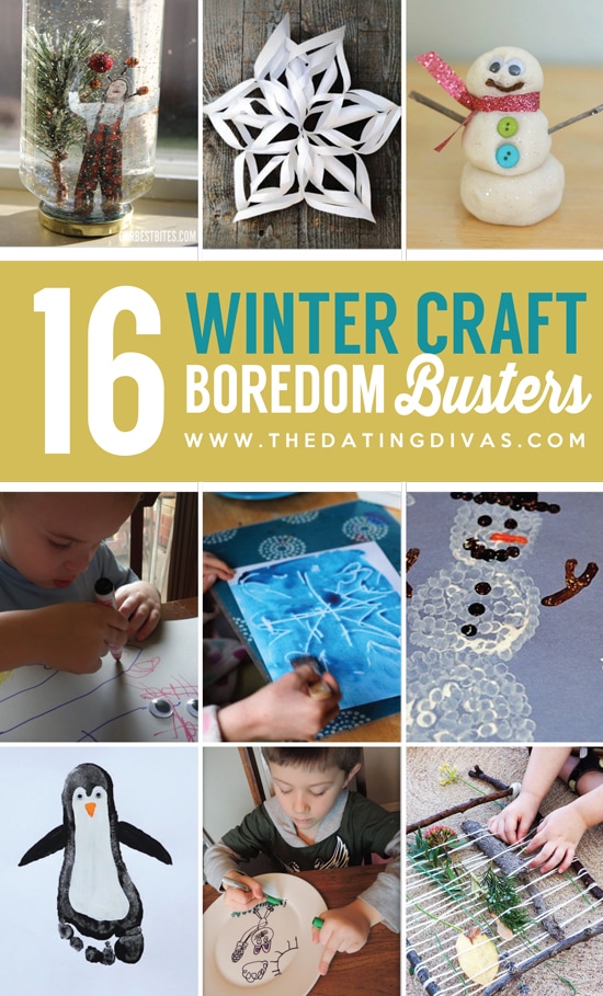 Crafty Winter Boredom Busters