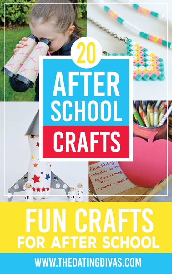 20 Fun and Easy After School Crafts