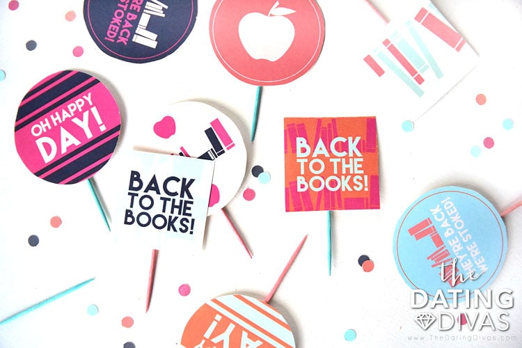 Back To School Party Food Tags