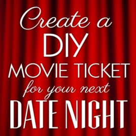 DIY Movie Tickets printables