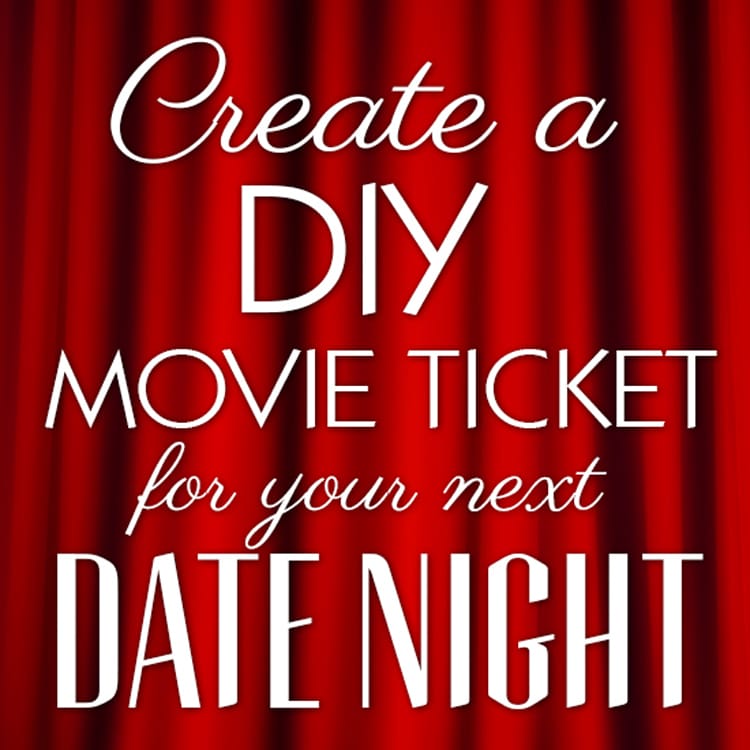movie date night printable