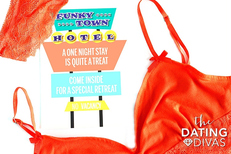 Take date night even further with your Funky Town intimate invite.