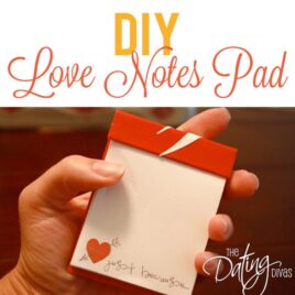 DIY Printable Love Notes Pad