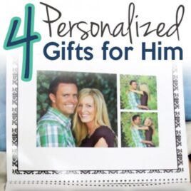 Personalized gifts for him!