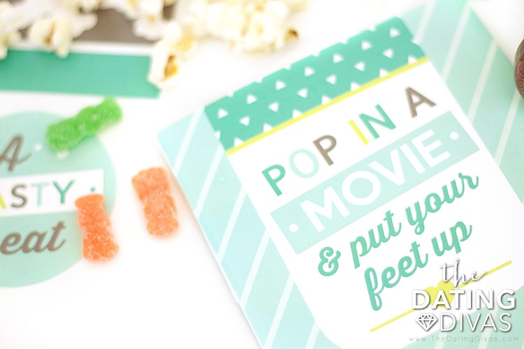 Pop in a movie and put your feet up!