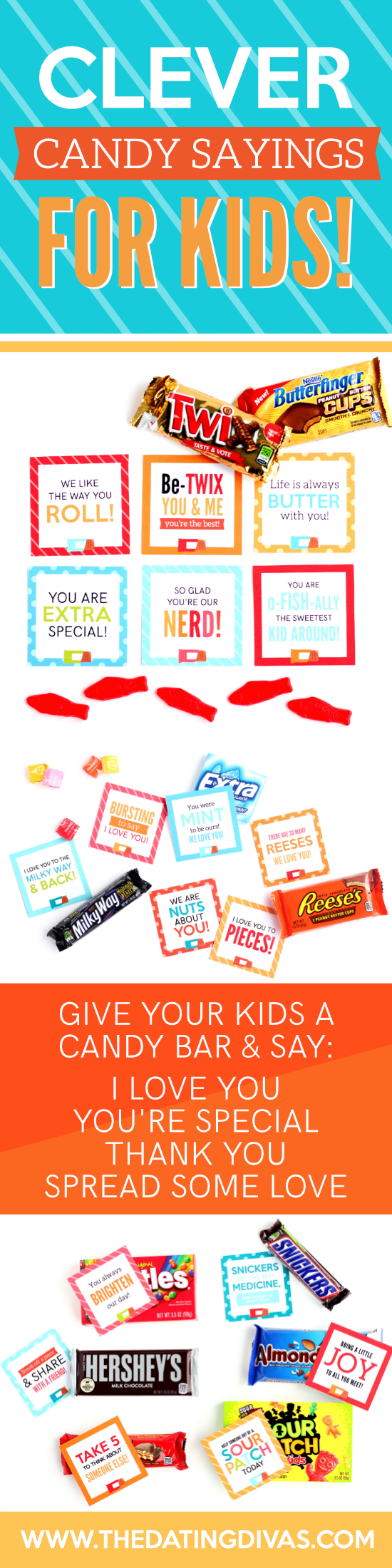 Candy Bar Sayings For Kids From The Dating Divas