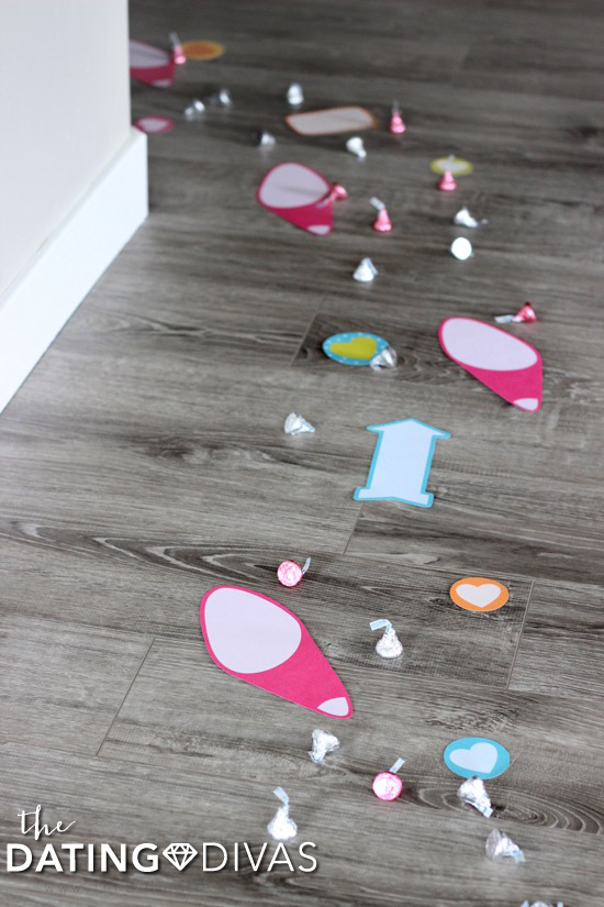 Printable Footprints Trail