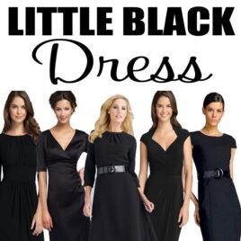 The little black dress is sure to impress... your hubby!