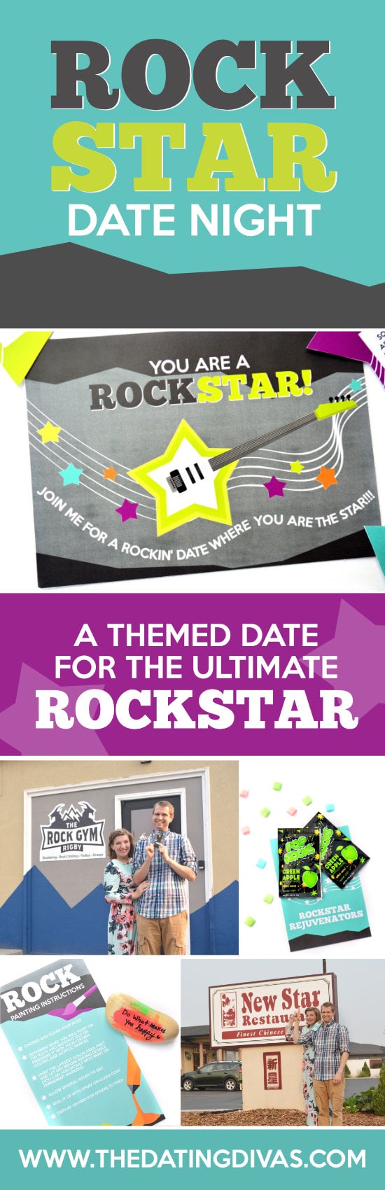 Take your sweetie on a rockstar date! #rockstardate #datenightidea