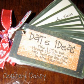 Oopsey Daisey blog DIY coupon book.