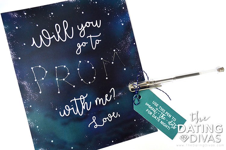 Interactive Patio Prom Date Invitation