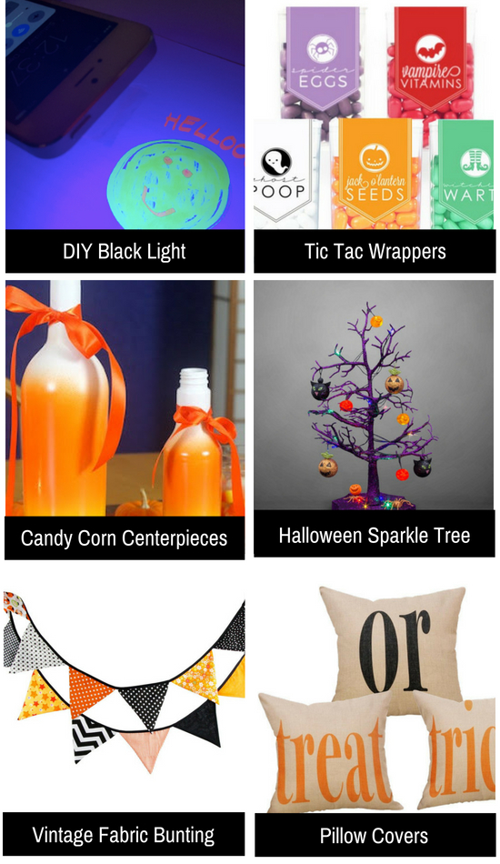 Cute and easy Halloween decor ideas.