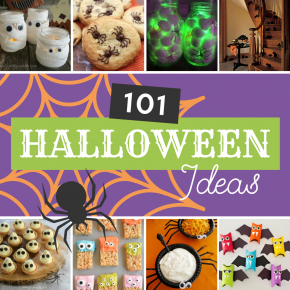 101 Halloween Ideas that are quick and easy.