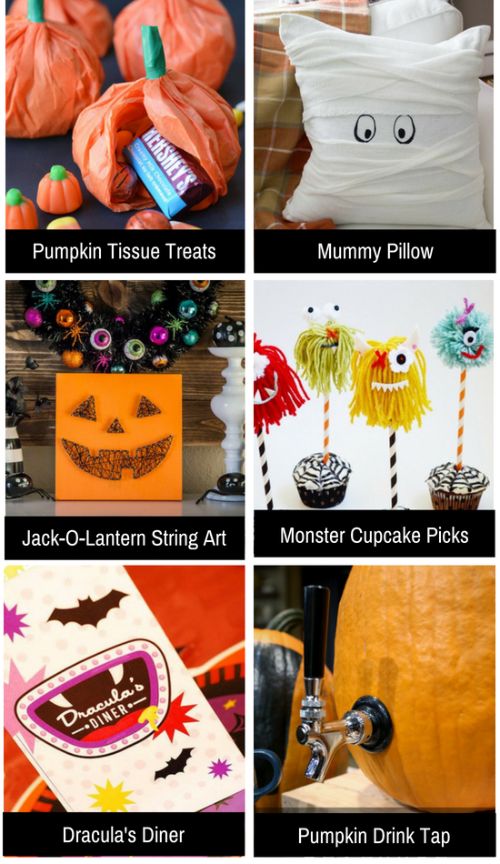 Halloween ideas to make your home cute. 