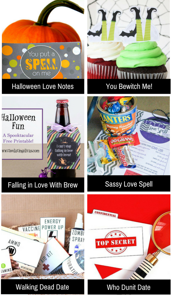 Halloween ideas to get the romance flowing. 