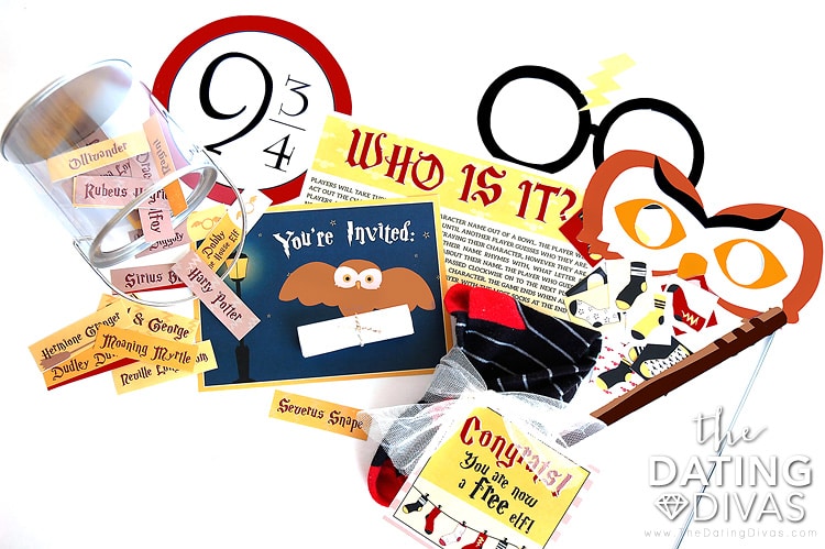 Free printable Harry Potter Date Night! 