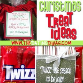 Christmas treat ideas that are funny and easy to put together.