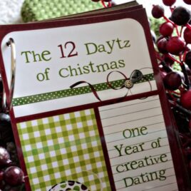 The 12 "Daytz" of Christmas printable kit.