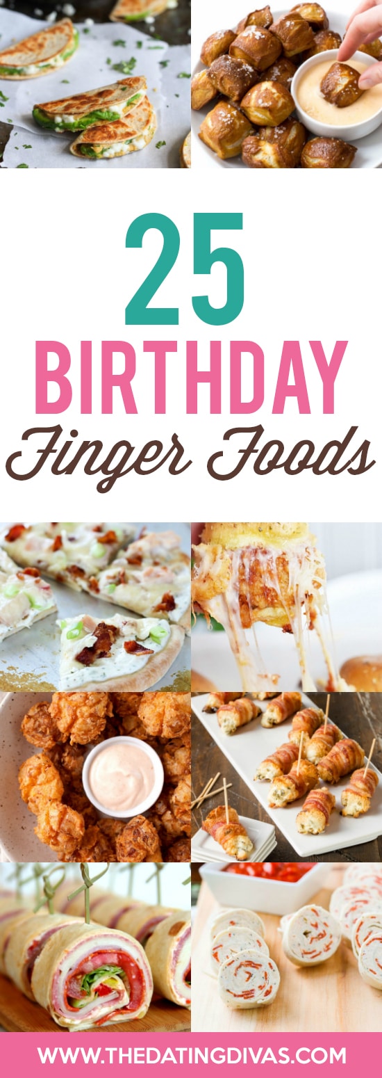 Finger Food Birthday Treats