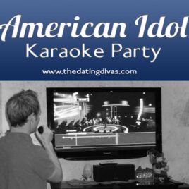 An American Idol themed Karaoke Date Night