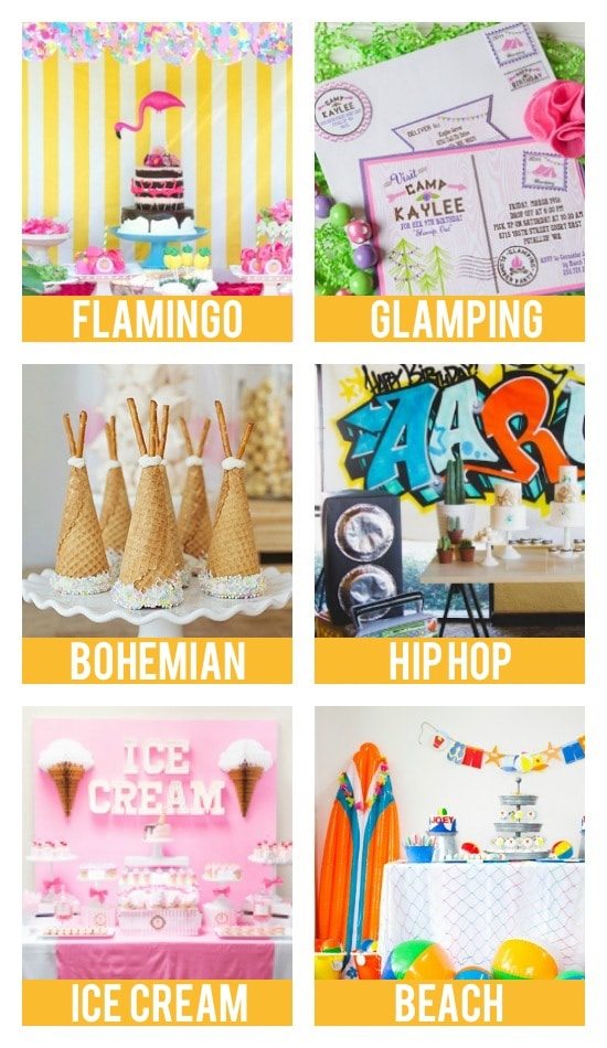 Birthday Party Themes for Teens