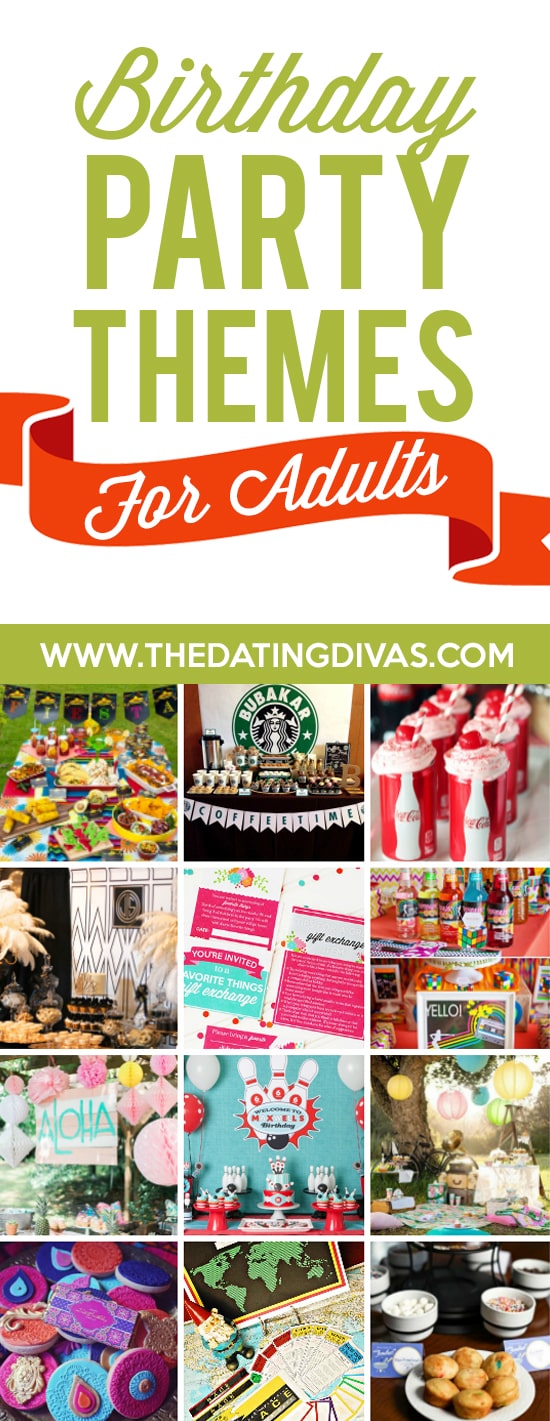 Birthday Party Themes for Adults