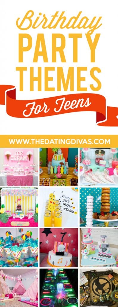 Birthday Party Themes and Ideas - from The Dating Divas