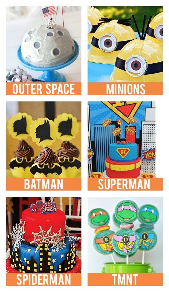 Kid Birthday Party Theme Ideas