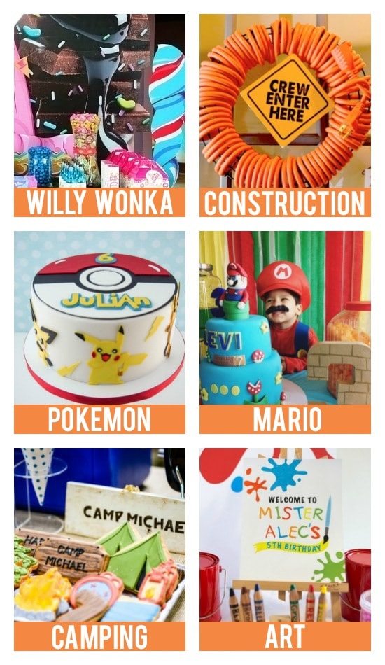 Kid Birthday Party Themes