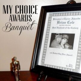 My Choice Awards date night idea to show your spouse how much you adore them