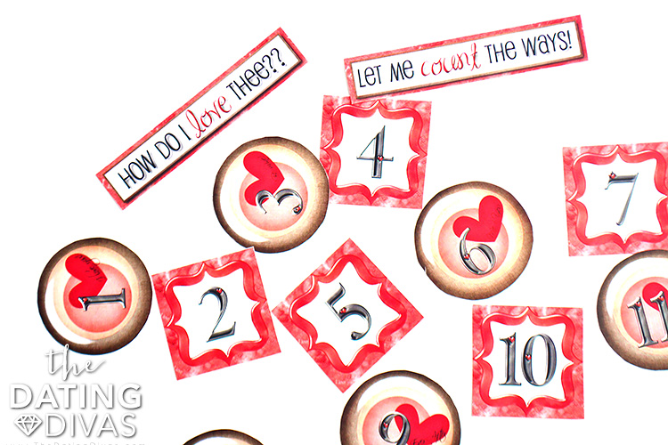 Free printables for Valentine's day.