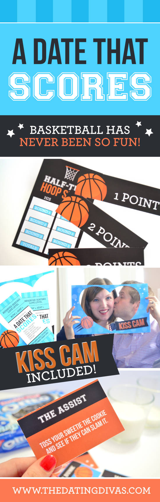 A basketball themed date. #basketballdate #activedates #Marchmadness