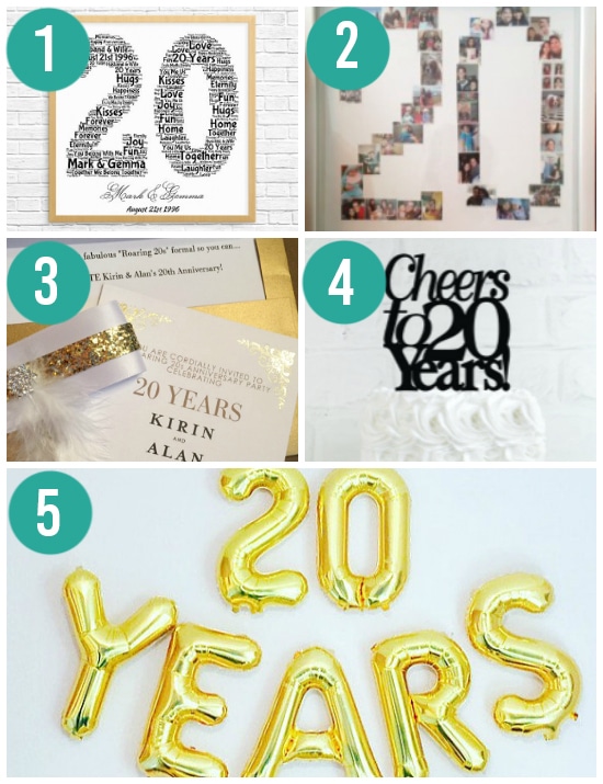 Anniversary Gifts By Year For Spouses From The Dating Divas 20th Year Traditional Anniversary Gifts
