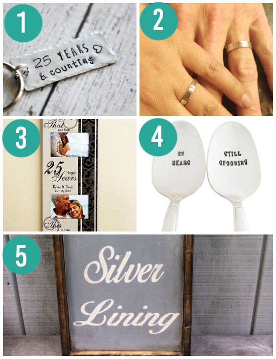Anniversary Gifts By Year For Spouses From The Dating Divas Silver Wedding Anniversary Gifts
