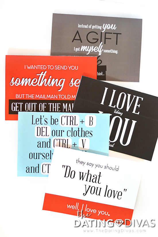 Sexy and Funny Cards for your Spouse - From The Dating Divas