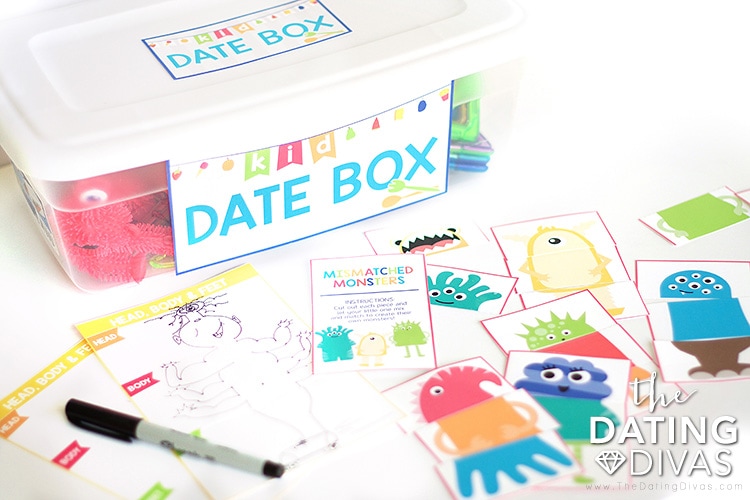 The Kid Date Box is Packed with Fun to Keep the Kids Entertained