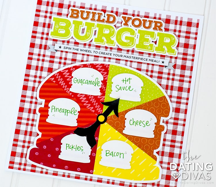 BBQ Date Night Printable Spinner