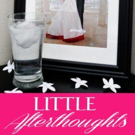 Little Afterthoughts that add romance to your intimacy.