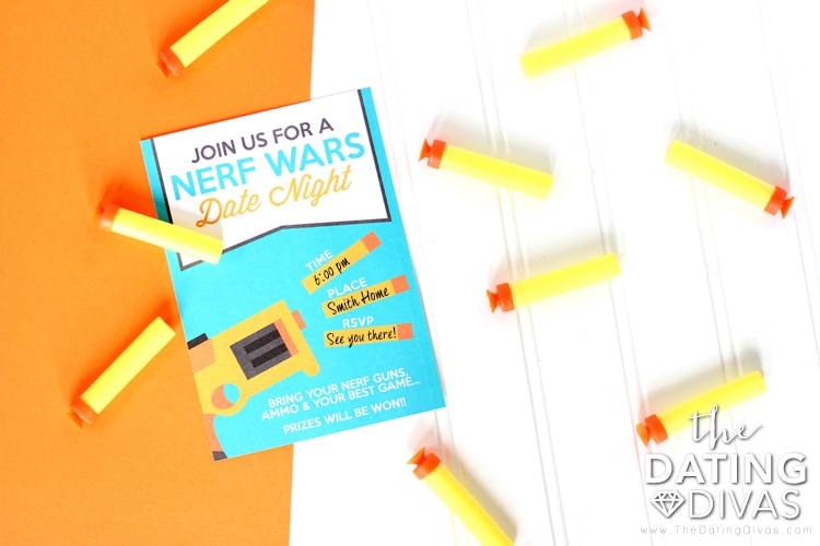 Nerf Wars Invite