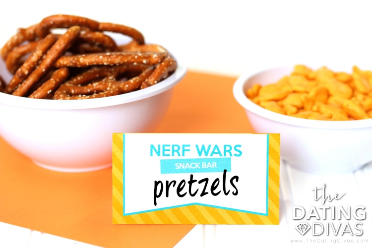 Nerf Wars Snack Bar