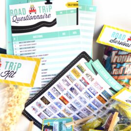 Prepare for your road trip with these fun supplies.