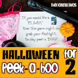 Halloween Peek-a-Book date idea!